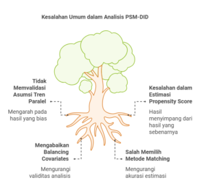Kesalahan Umum dalam Analisis PSM-DID