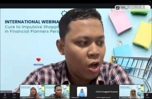 Foto dokumentasi webinar IFPA Literasi Keuangan bersama Dendy Herdianto