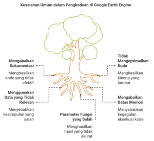 Kesalahan umum dalam mengkodean di Google earth Engine