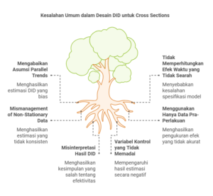 Kesalahan Umum dalam Desain DID untuk Cross Sections