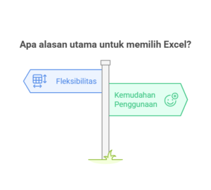 Apa alasan utama untuk memilih Excel?