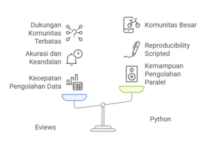 Perbandingan Performa: Eviews vs Python
