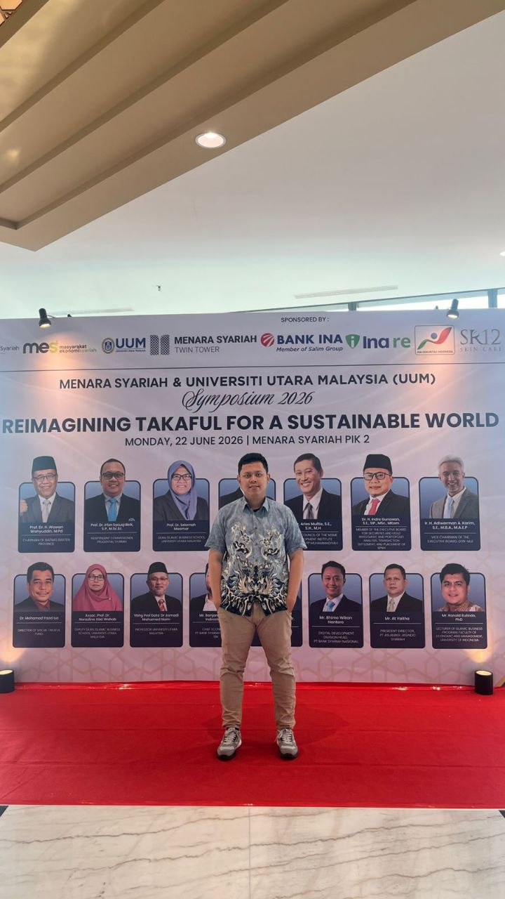 Dokumentasi kegiatan simposium internasional Reimagining Takaful for a Sustainable World